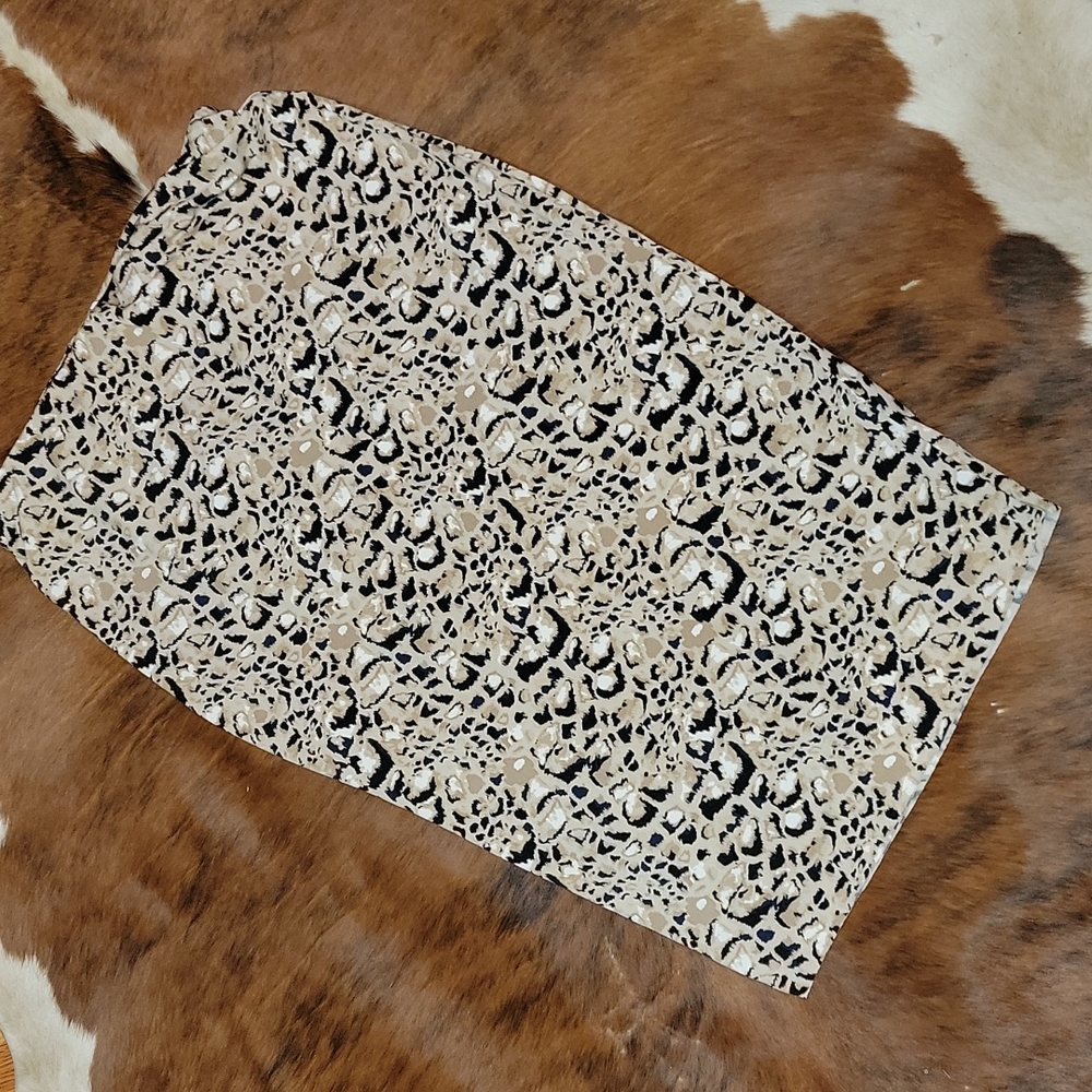 Womens leopard proud skirt xs